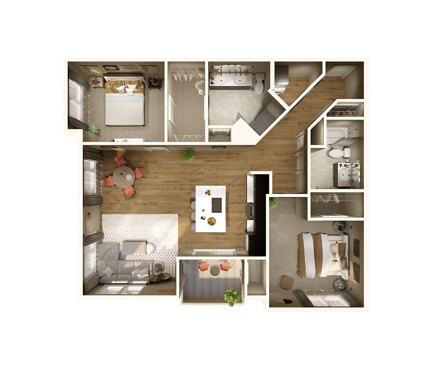 Altessa at Keva Flats Altessa floor plan of Keva Flats luxury apartments in Exton, PA